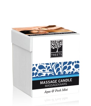 Treets Aqua & Fresh Mint Massagekerze 0,14 kg Treets Aqua & Fresh Mint Massagekerze 0,14 kg