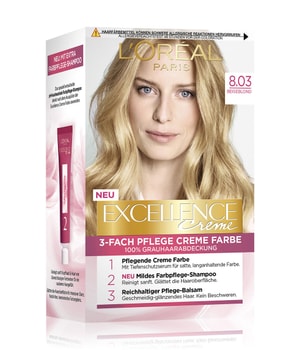 L Oreal Paris Excellence Creme Nr 8 03 Beigeblond Haarfarbe Bestellen Flaconi