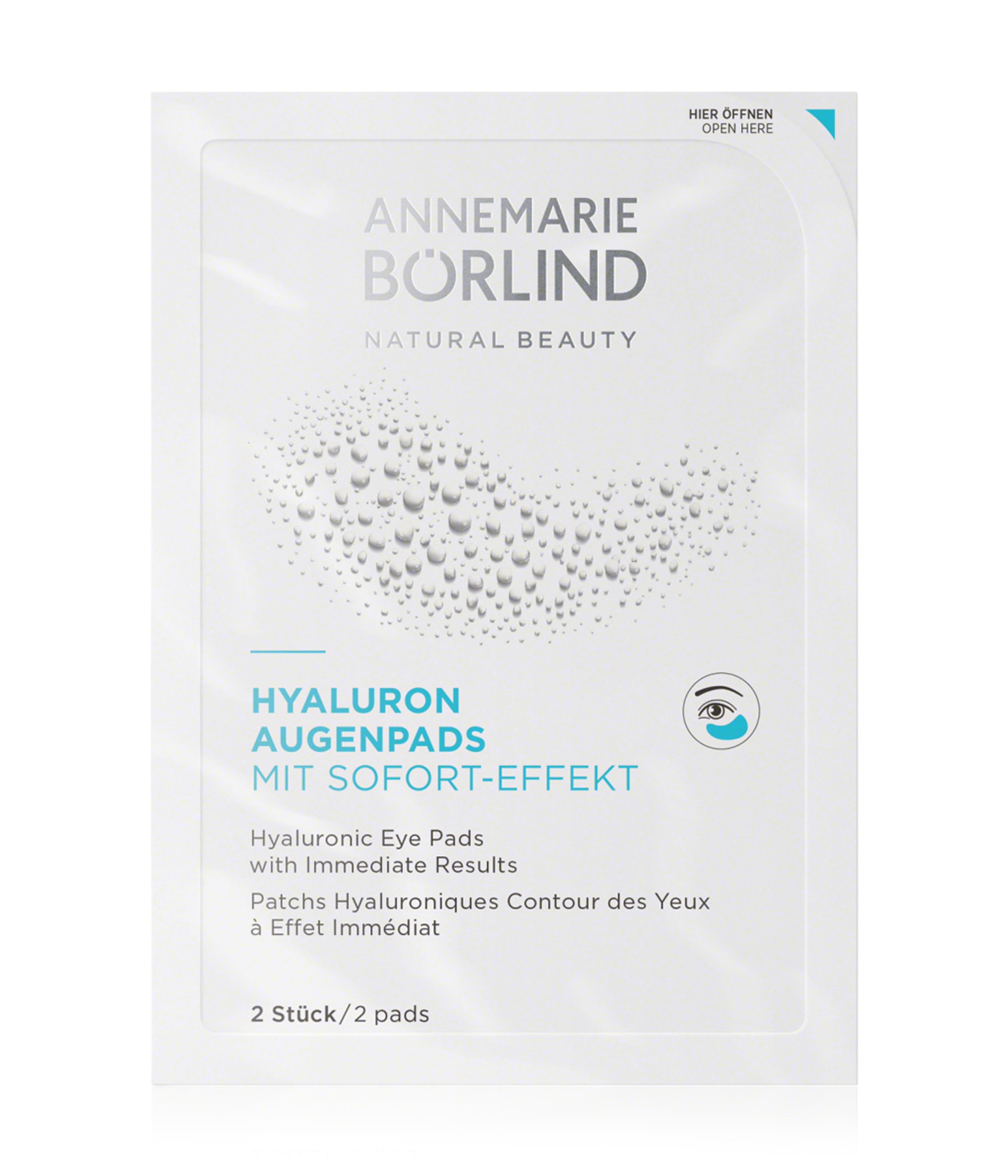 Produktbild 2 von 6, ANNEMARIE BÖRLIND HYALURON Augenpads