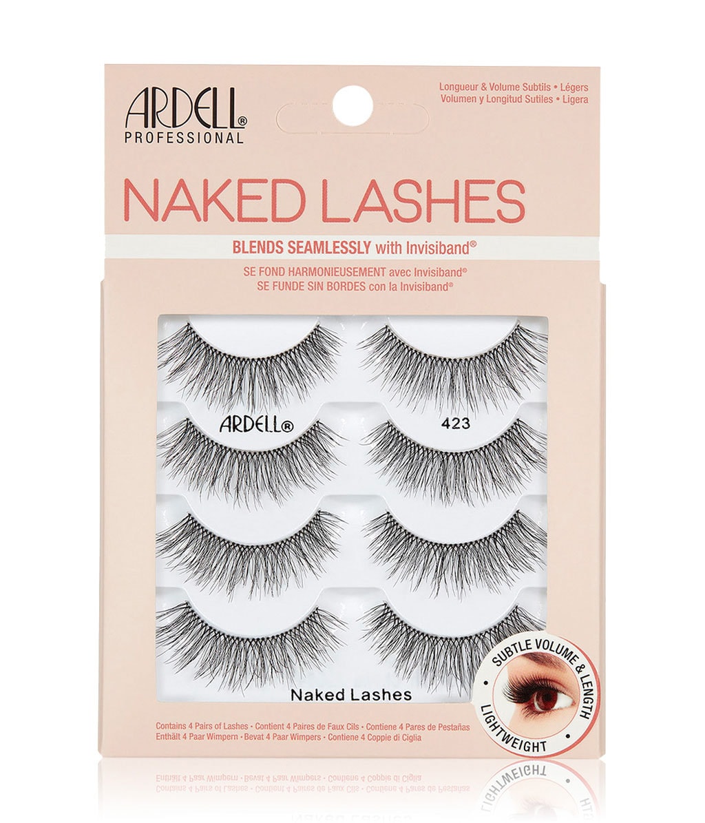 Artikel klicken und genauer betrachten! - Let‘s get naked. Lassen Sie die Hu?llen fallen und bekennen Sie sich zu Ihrer natu?rlichen Scho?nheit: Wie eine Feder tragen sich die Naked Lashes und geben den eigenen Wimpern gleichzeitig einen unwiderstehlichen Hauch an Volumen & La?nge. Die Naked Lashes 423 enthalten eine zusätzliche Schicht an extra feinen, geschwungenen Härchen; die dafür sorgen, dass sich die Lashes noch natürlicher mit den eigenen Wimpern verbinden. | im Online Shop kaufen