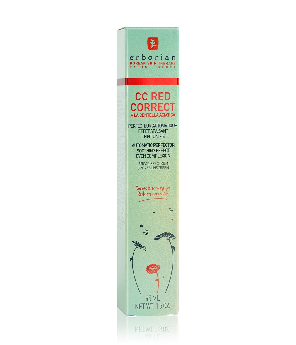 Red correct отзывы. Erborian cc Red 45 ml. Cc Red Erborian 15 мл корректирующий. Erborian cc correct 45 мл. Erborian cc крем Red correct SPF 25, 45 мл.