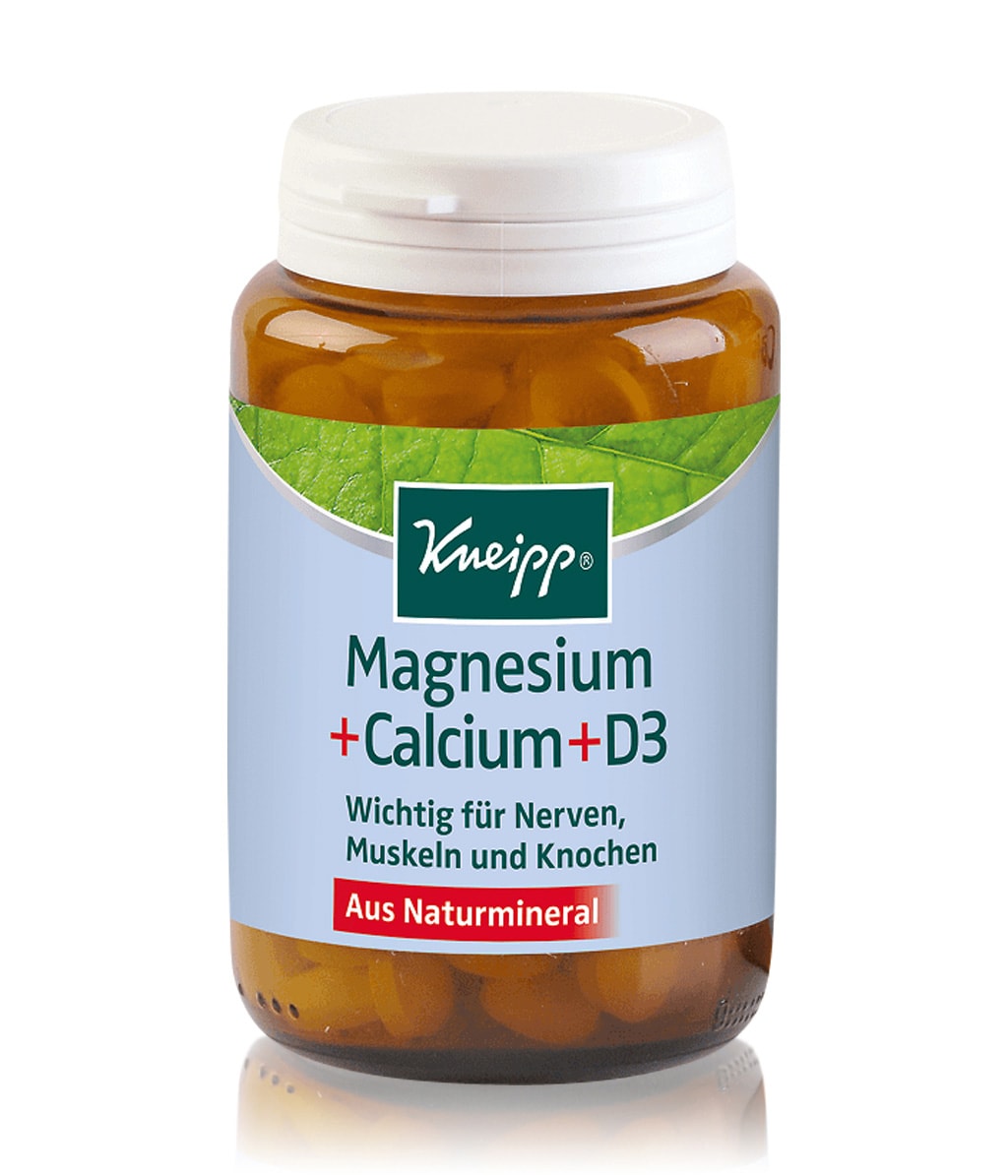 Kneipp Magnesium + Calcium + D3 Tabletten Nahrungsergänzungsmittel