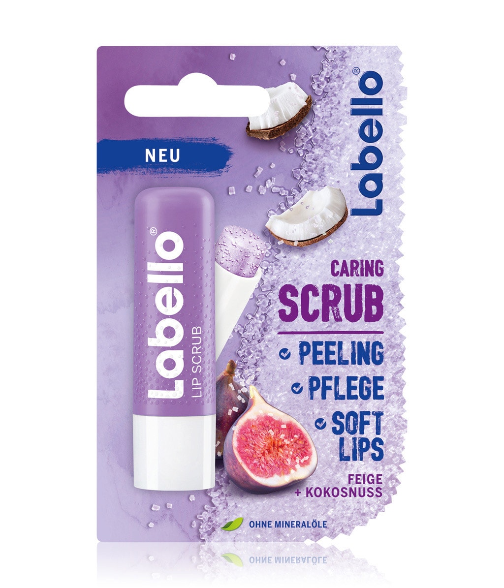 Labello Caring Scrub Feige + Kokosnuss Lippenpeeling bestellen flaconi