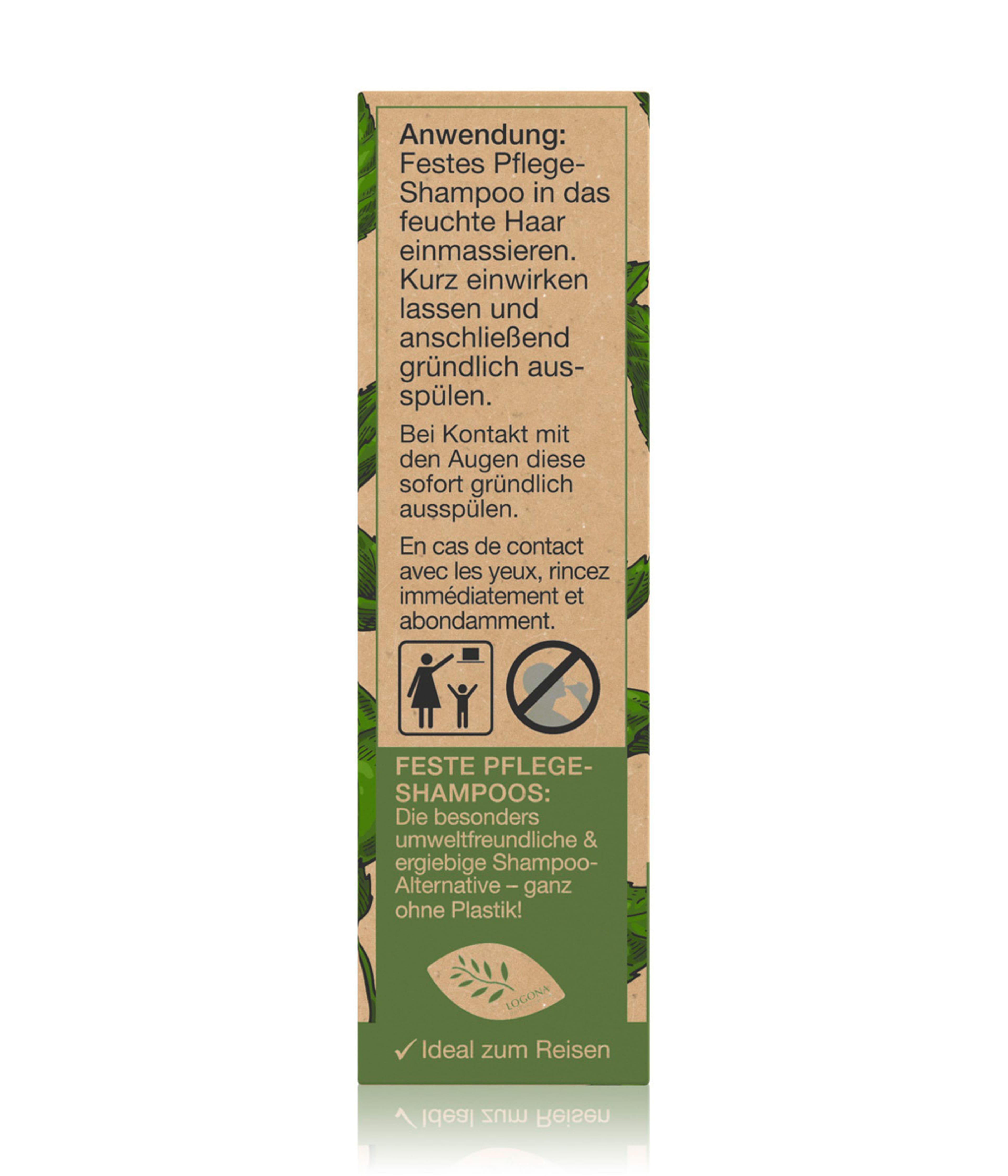 Produktbild 4 von 6, Logona Bio-Hanf & Bio-Brennessel Festes Shampoo