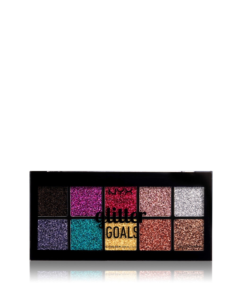 undefined | NYX Professional Makeup Glitter Goals Cream Pro Palette Lidschatten Palette