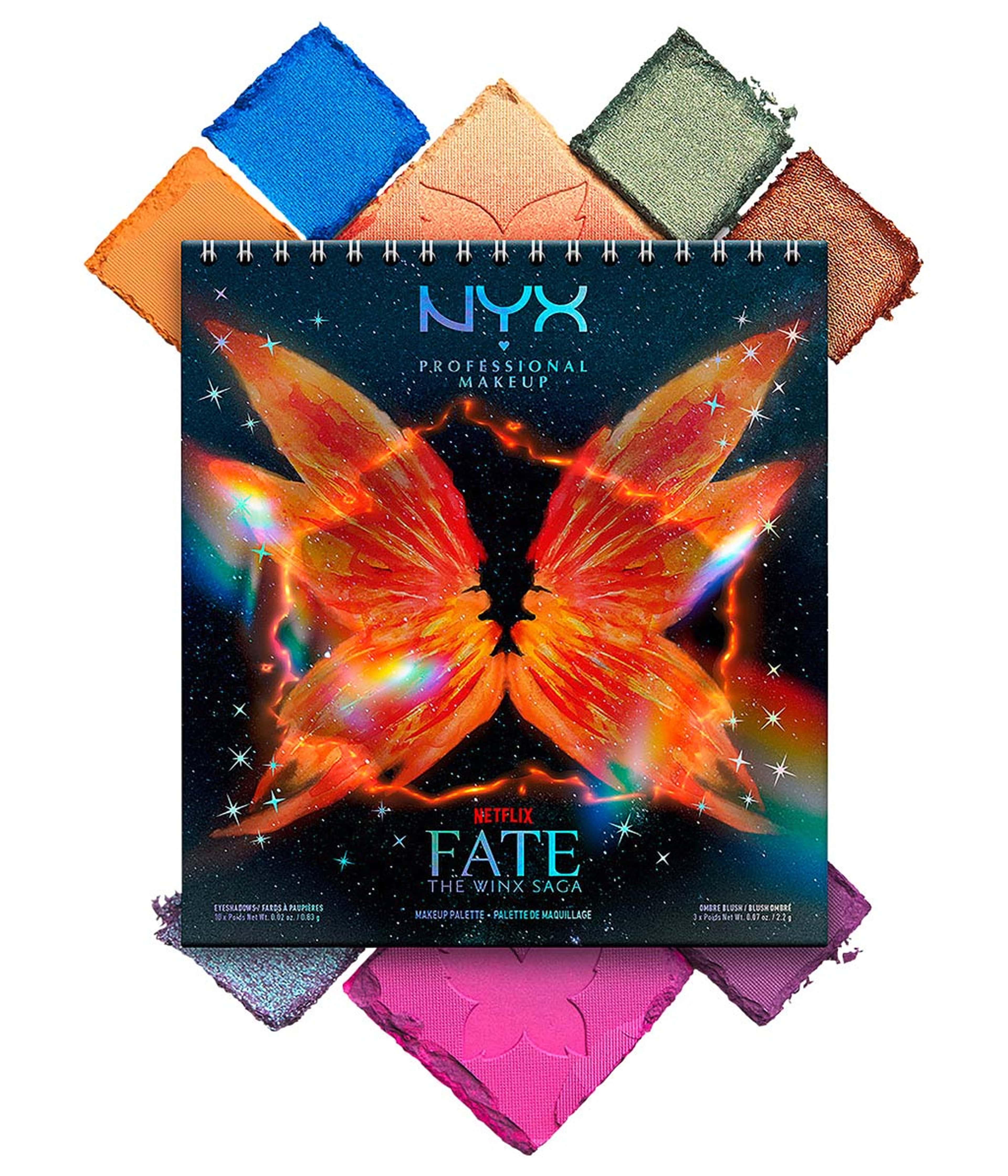 Produktbild 5 von 6, NYX Professional Makeup Fate The Winx Saga Lidschatten Palette