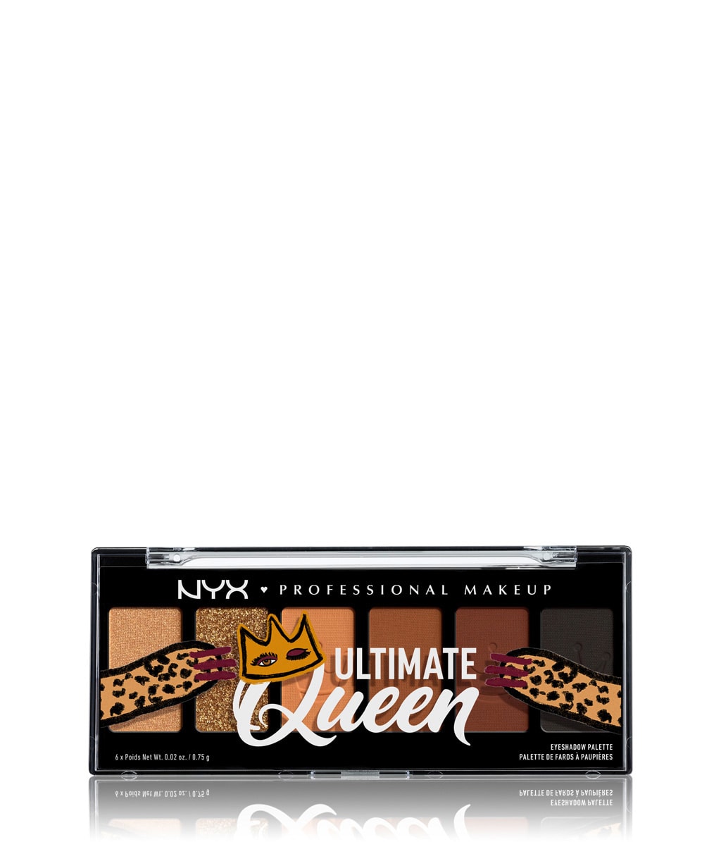 Artikel klicken und genauer betrachten! - Die NYX Professional Makeup Ultimate Queen Shadow Palette setzt Extra-Akzente und hebt das Augen-Make-up auf ein komplett neues Level. Mit der Lidschattenpalette werden die Make-up-Königinnen animiert – jeder Look wird zu einem glamourösen, königlichen Auftritt. Die mit bezaubernden Brauntönen ausgestatte Queen Shadow Palette passt sich wunderbar an jeden Hautton an. | im Online Shop kaufen