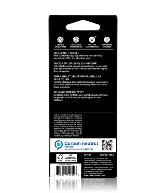 Produktbild 3 von 5, Tweezerman Mini Slant Tweezer Pinzette