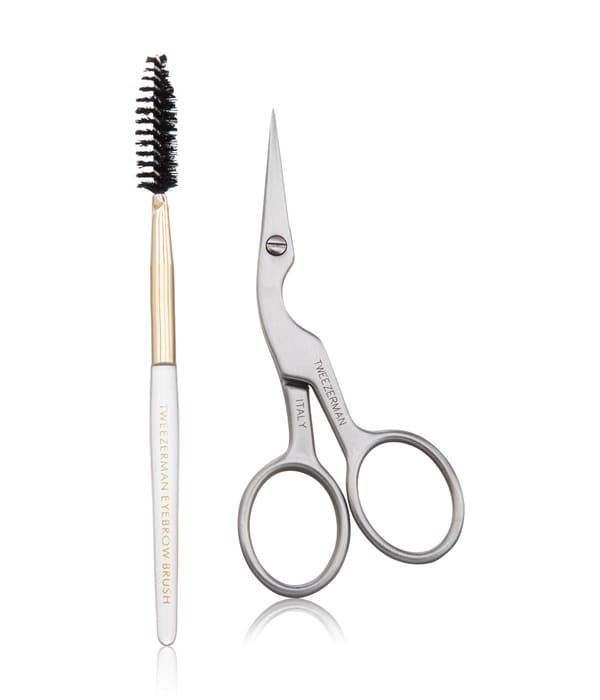 Produktbild 1 von 5, Tweezerman Brow Shaping Scissors & Brush Augenbrauen Set