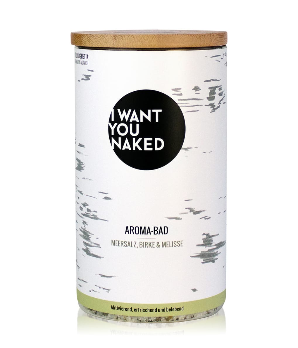 I WANT YOU NAKED Meersalz, Birke & Melisse Badezusatz 620 g 0785983388948 base-shot_de