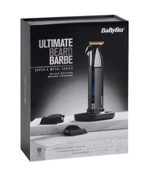 2. Bild von BaByliss Super-X Metal Beard Trimmer Black Elektrischer Rasierer
