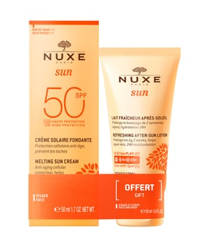 NUXE Sun Melting Sun Cream SPF 50 Gesichtspflegeset