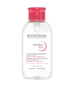 Bioderma Sensibio H2O Mizellenreinigungswasser für empfindliche Haut Pump Make-up Entferner 500 ml