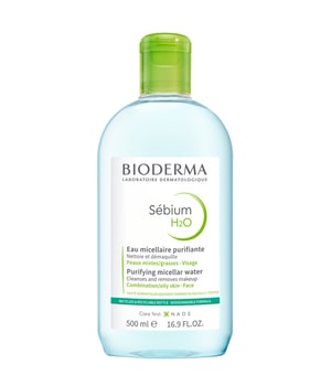 Bioderma Sébium H2O Mizellenreinigungswasser für unreine und ölige Haut Make-up Entferner 500 ml