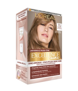 L'Oréal Paris Excellence Crème Nudes 7U - Mittelblond Haarfarbe