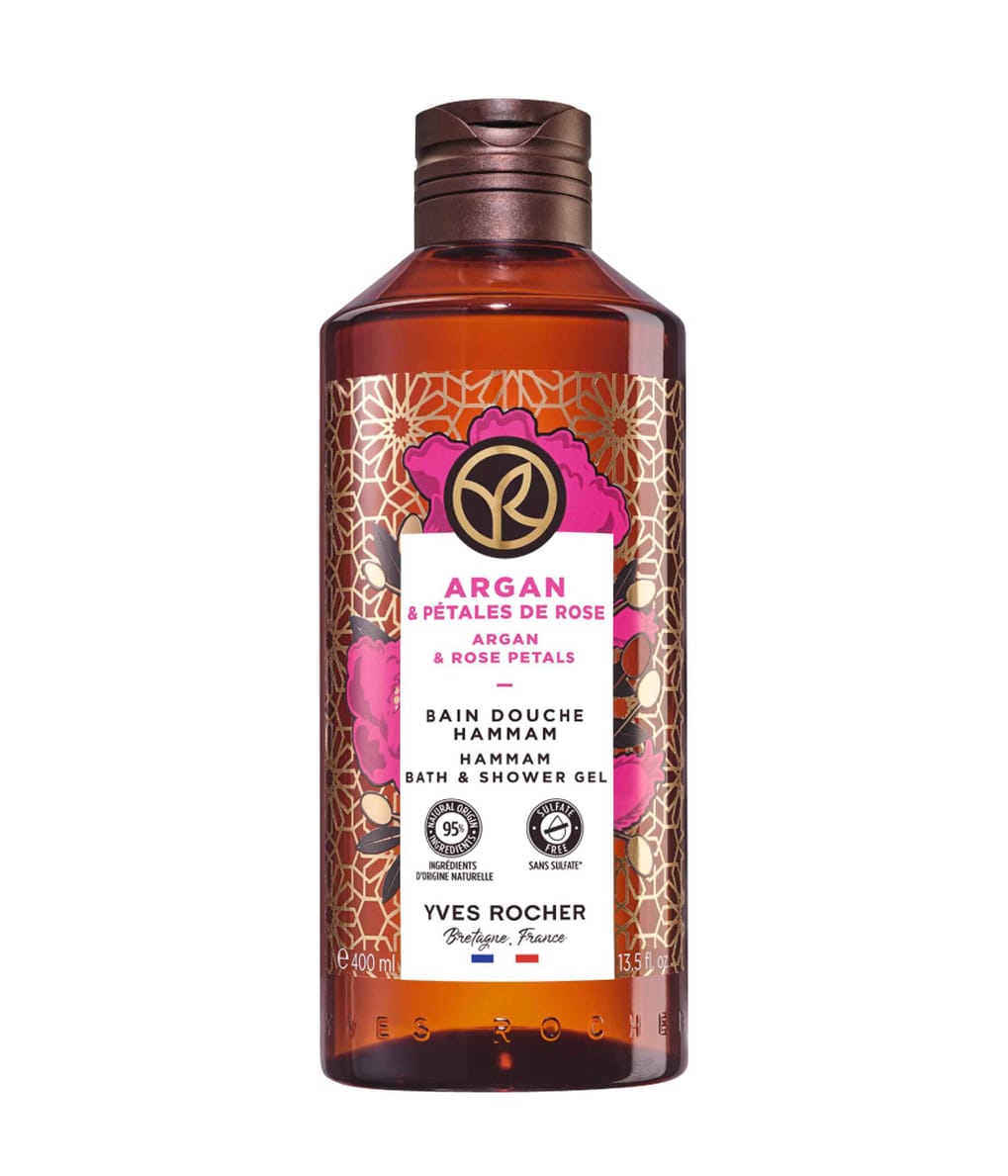 Yves Rocher Hammam Arganöl & Rosenblüten Duschgel 400 ml 3660005482569 base-shot_de