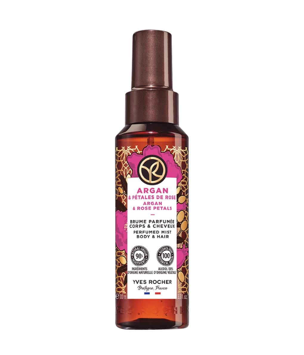 Yves Rocher Arganöl & Rosenblüten Körperspray 100 ml 3660005908557 base-shot_de