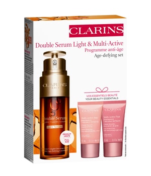 CLARINS Double Serum Light Texture & Multi-Active Set Gesichtspflegeset