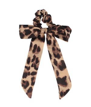 Solida Scrunchie mit Schleife in Leo-Optik Haargummi