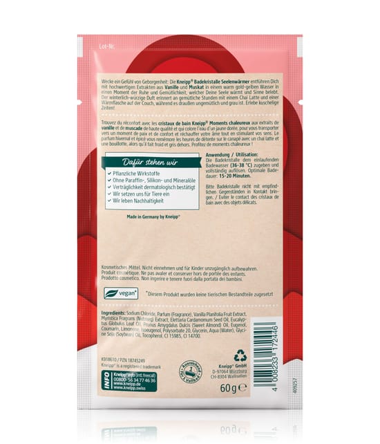 Kneipp Badekristalle Badesalz 60 g 4008233172446 pack-shot_de