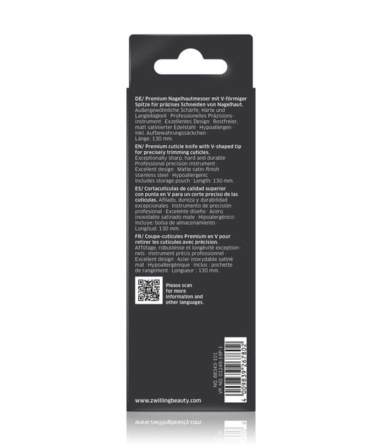 Zwilling Premium V-Nagelhautmesser Nagelhautentferner 1 Stk 4009839267802 detail-shot_de