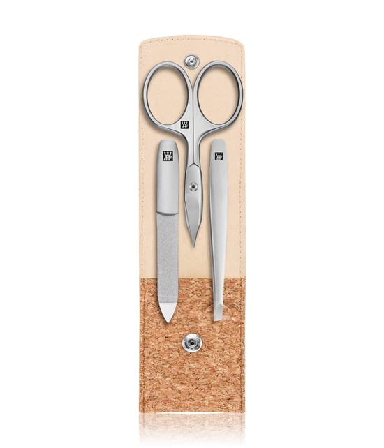 Produktbild 1 von 6, Zwilling Premium Maniküre Set 3tlg. in Kork Maniküre-Set