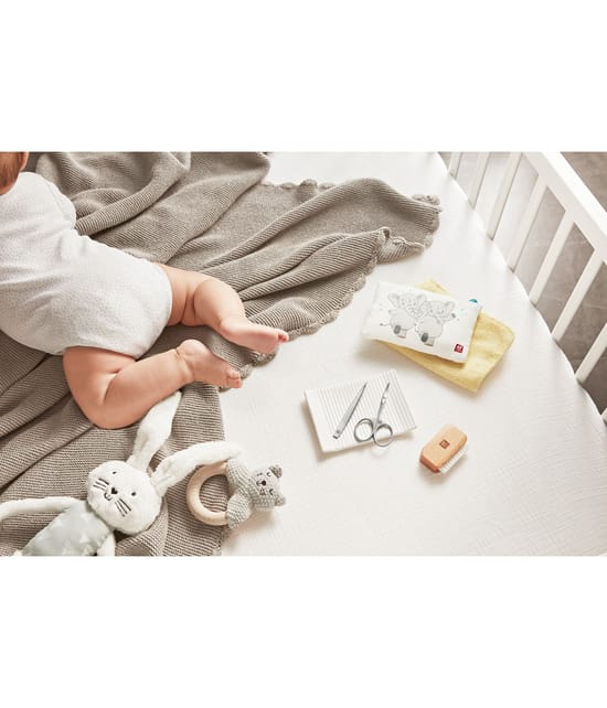 Produktbild 6 von 6, Zwilling Premium Baby und Kinder Maniküre Set 3tlg. in Weiß Maniküre-Set