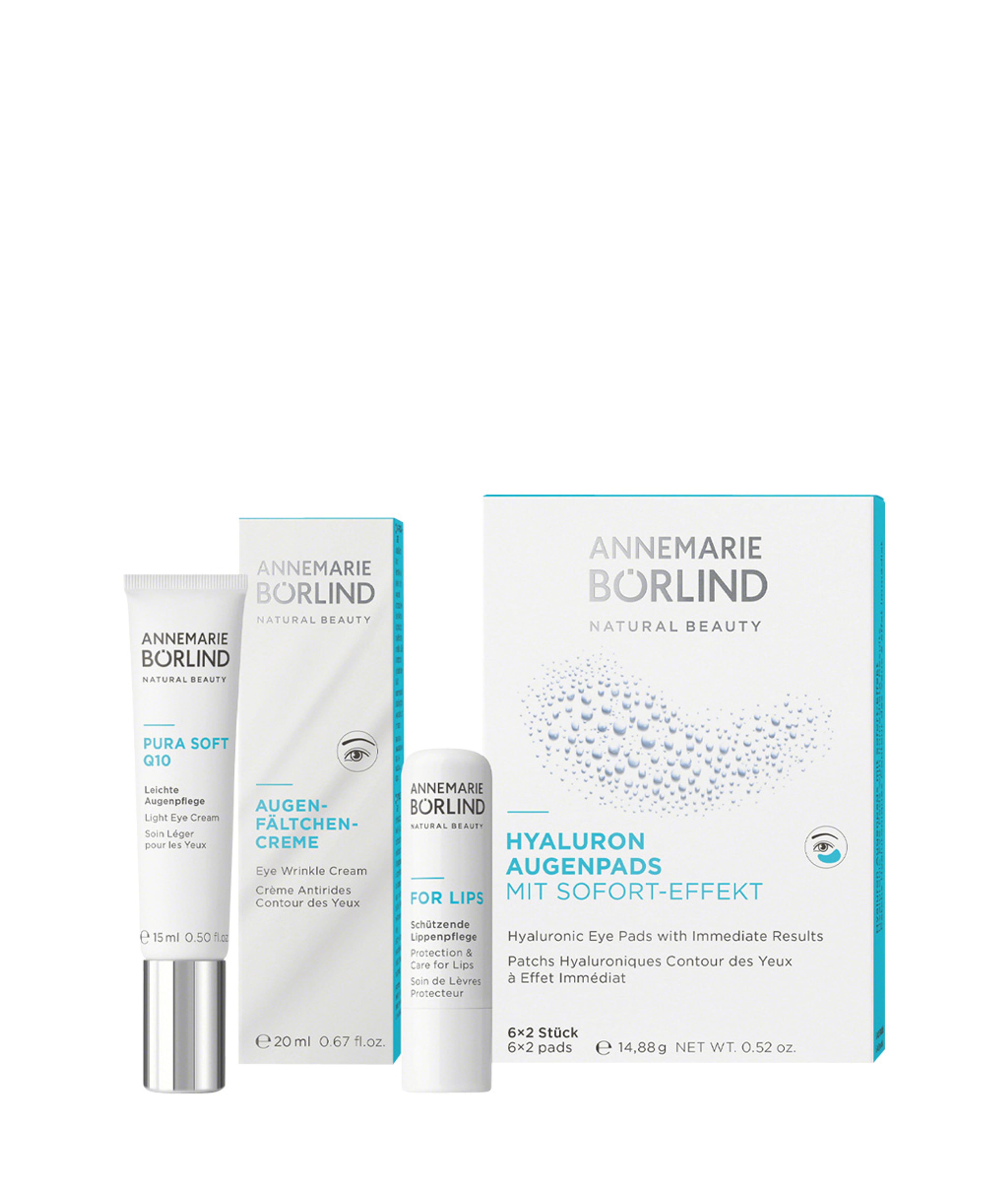 Produktbild 5 von 6, ANNEMARIE BÖRLIND HYALURON Augenpads