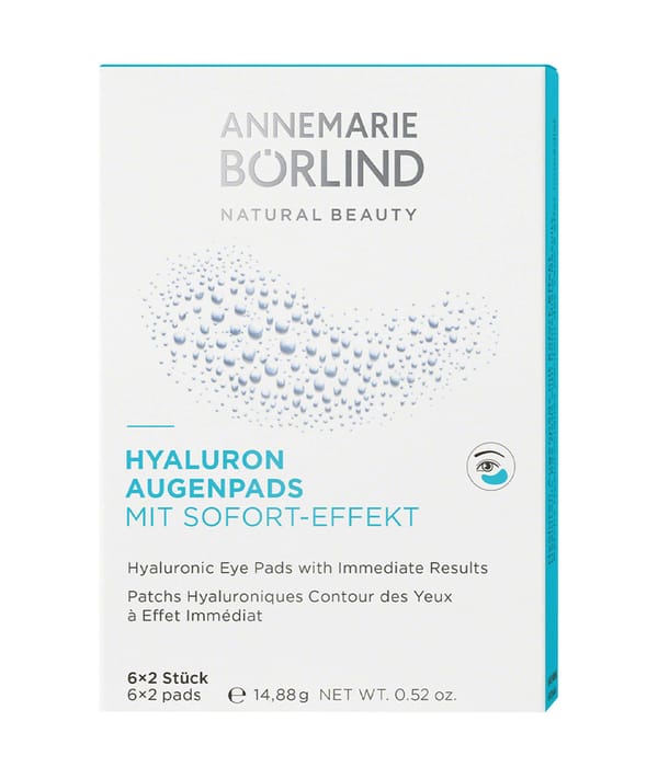Produktbild 1 von 6, ANNEMARIE BÖRLIND HYALURON Augenpads