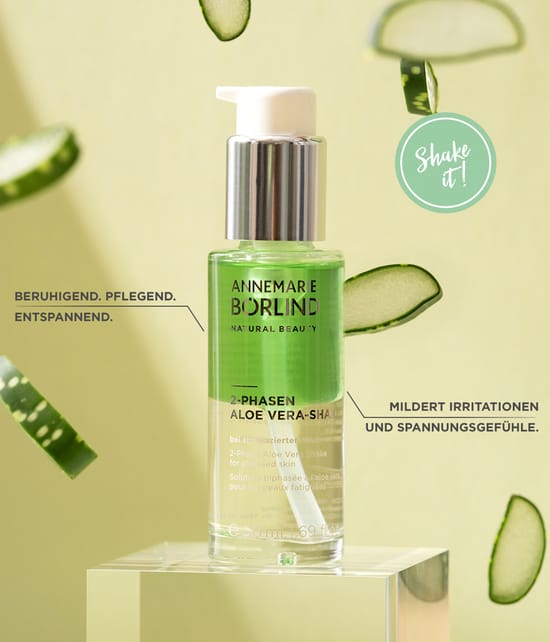 ANNEMARIE BÖRLIND 2-PHASEN ALOE VERA-SHAKE Gesichtsserum 50 ml 4011061224492 visual-shot_de