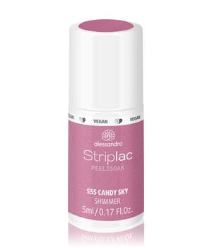 Alessandro Striplac Peel or Soak Gel Nagellack 5 ml Nr. 555 - Candy Sky Shimmer