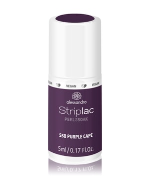 Alessandro Striplac Peel or Soak Gel Nagellack 5 ml Nr. 558 - Purple Cape
