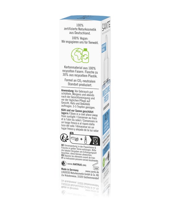 Sante Moisture Fresh Gesichtsserum 30 ml 4055297217804 visual3-shot_de