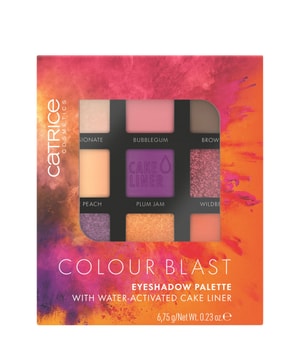Catrice CATRICE Colour Blast with Water-Activated Cake Liner Lidschatten Palette