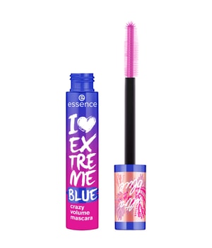 essence live LIFE in CORAL I LOVE EXTREME BLUE crazy volume Mascara