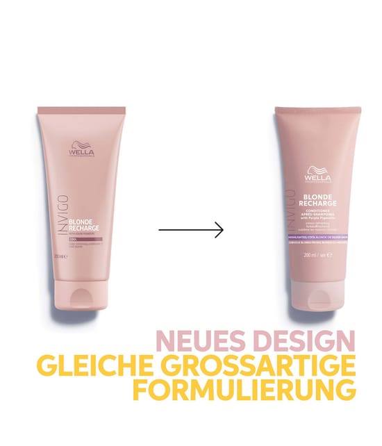 Wella INVIGO Blonde Recharge Conditioner 200 ml 4064666339016 pack-shot_de