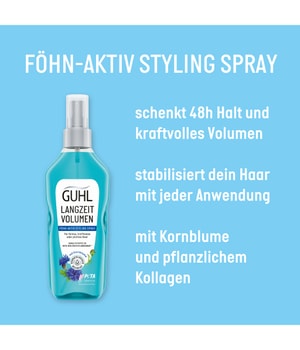 5. Bild von GUHL Langzeit Volumen Föhn-Aktiv Styling Spray Föhnspray