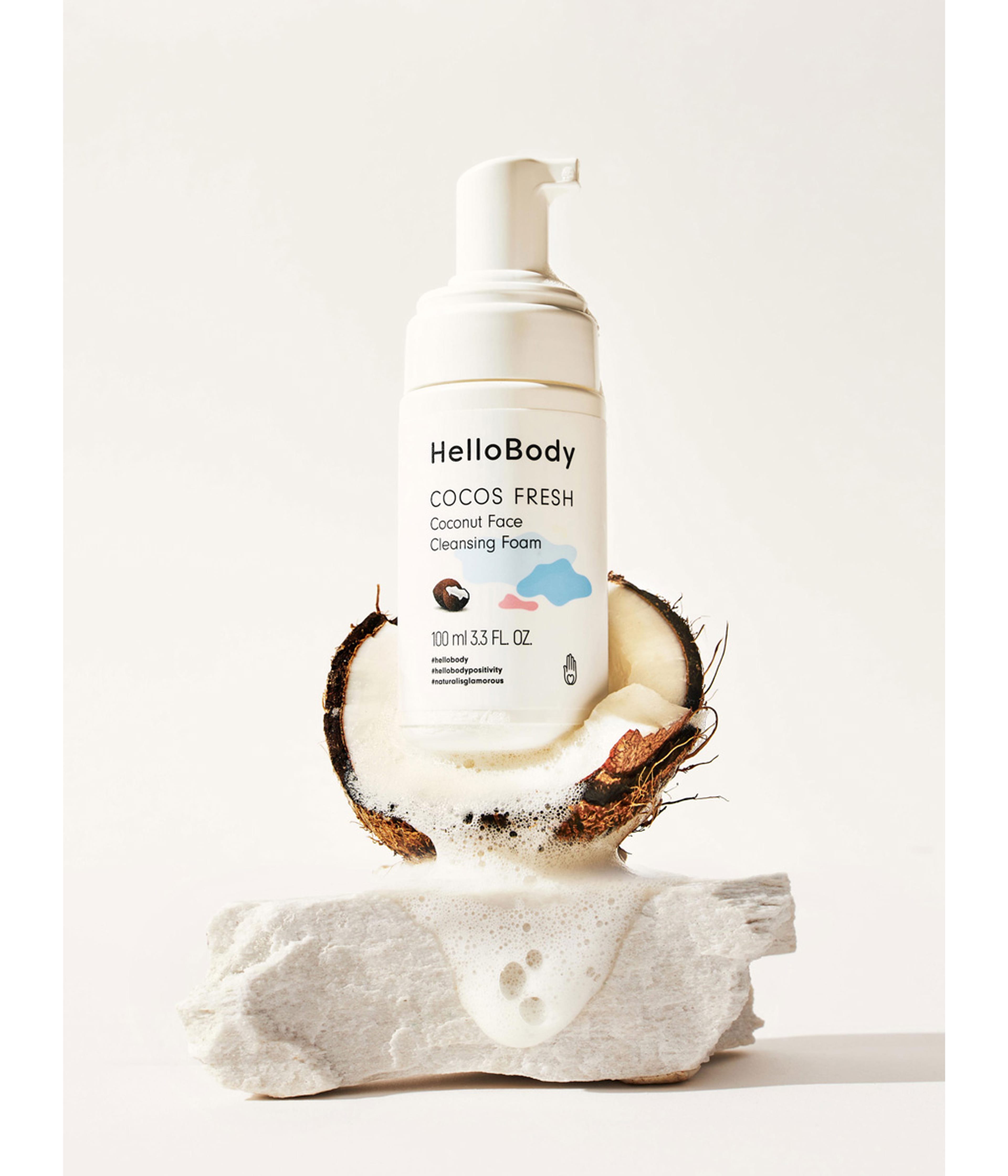 Produktbild 6 von 6, HelloBody COCOS FRESH Reinigungsschaum