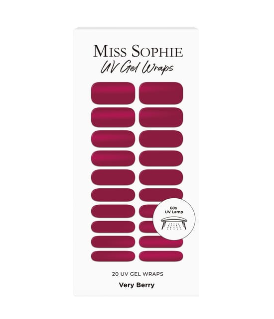Miss Sophie UV Gel Wraps Nagelfolie 20 Stk 4260453596369 base-shot_de