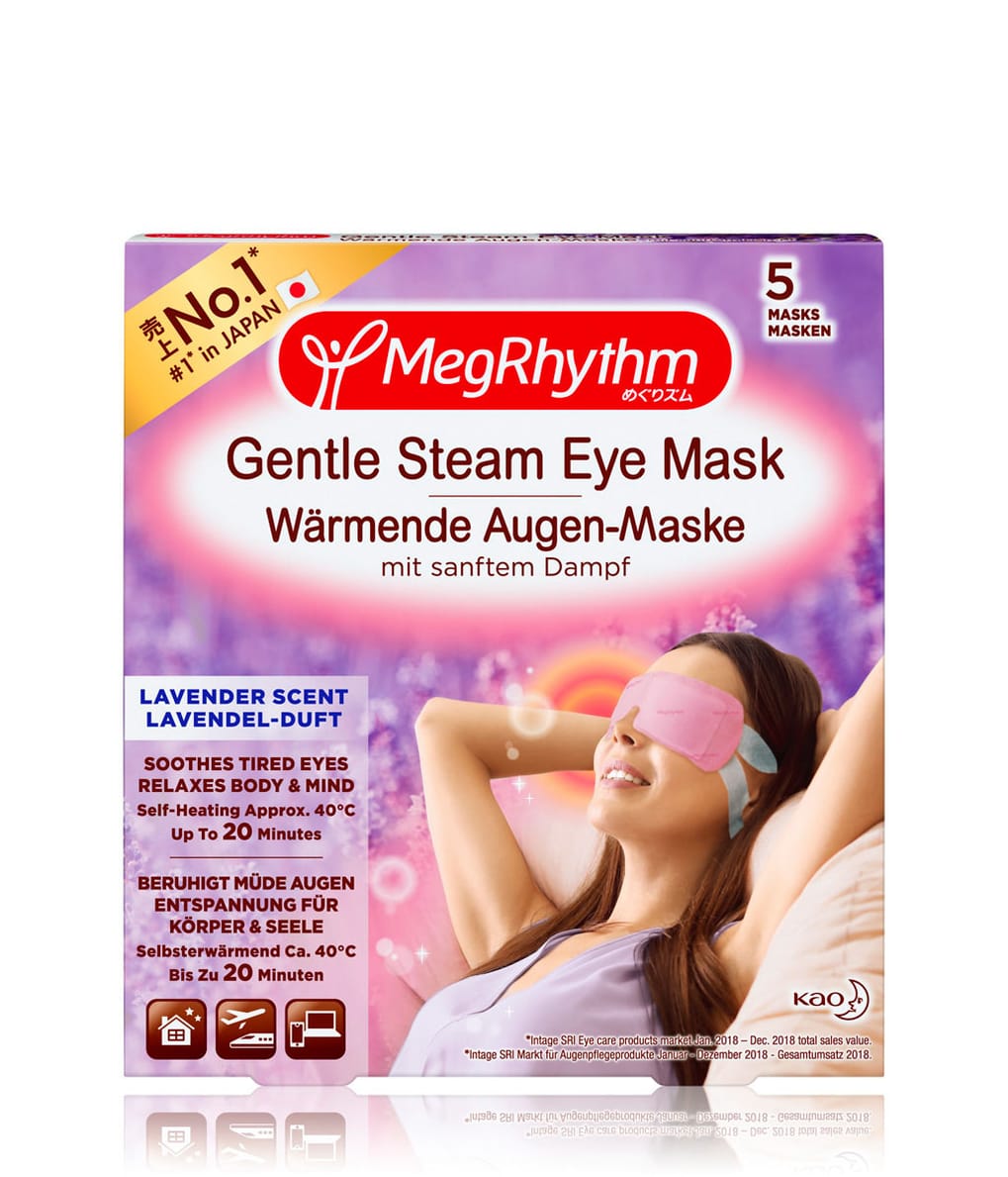 MegRhythm Gentle Steam Augenmaske 5 Stk 4901301373380 base-shot_de