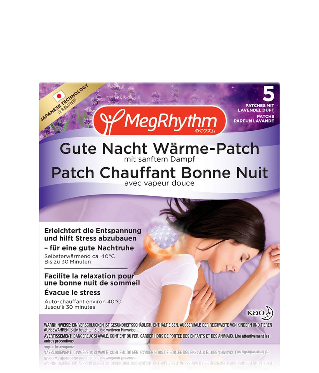 MegRhythm Gute Nacht Wärme-Patch Wärmepflaster 5 Stk 4901301404480 base-shot_de