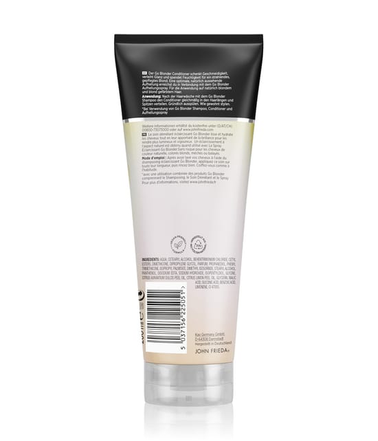 JOHN FRIEDA Sheer Blonde Conditioner 250 ml 5037156225051 pack-shot_de