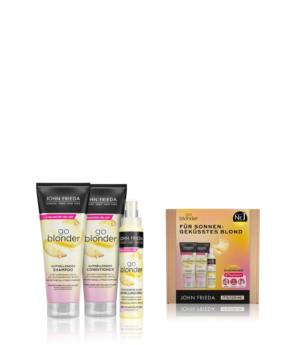 JOHN FRIEDA Sheer Blonde Haarpflegeset 1 Stk 5037156280838 base-shot_de