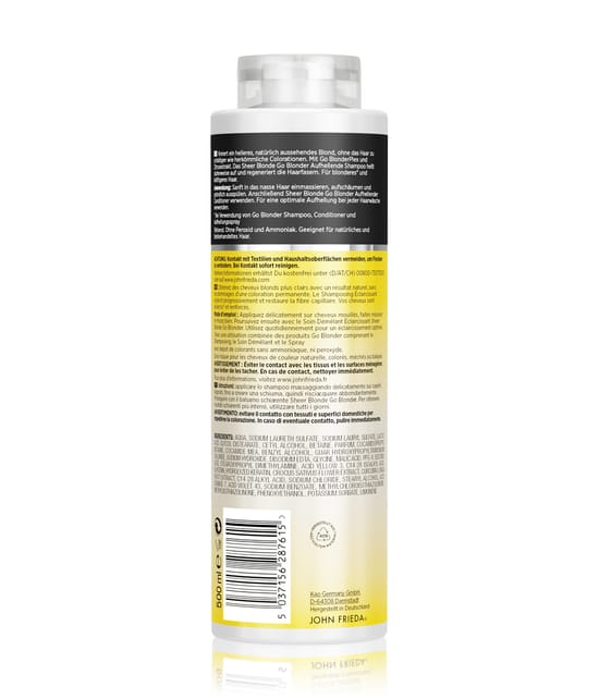 Produktbild 2 von 4, JOHN FRIEDA Go Blonder Haarshampoo