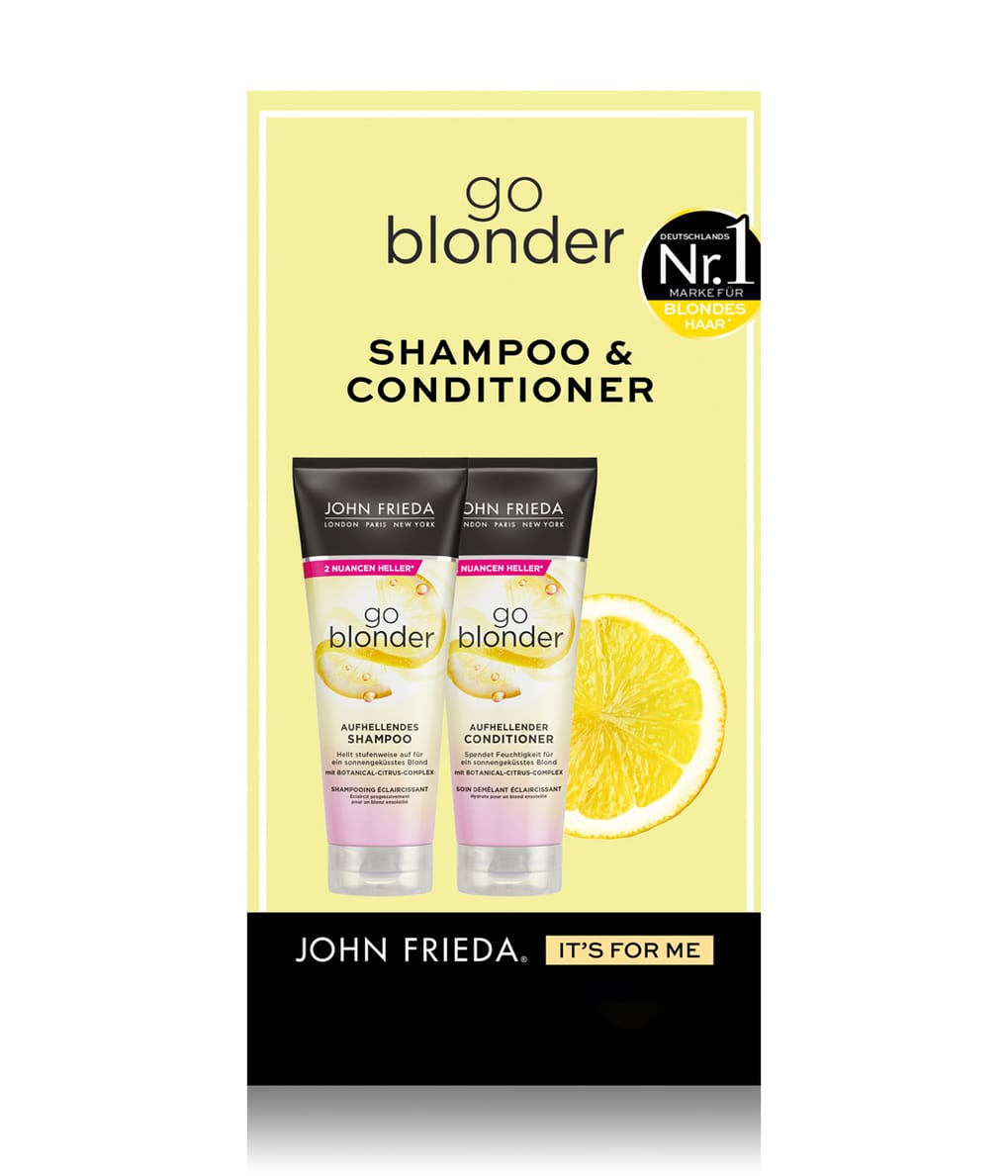 JOHN FRIEDA Sheer Blonde Haarpflegeset 1 Stk 5037156290356 base-shot_de