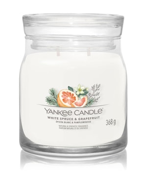 Yankee Candle White Spruce & Grapefruit Duftkerze 368 g 5038581128771 base-shot_de