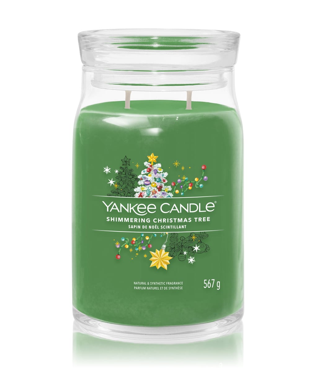 Yankee Candle Shimmering Christmas Tree Duftkerze 567 g 5038581153957 base-shot_de