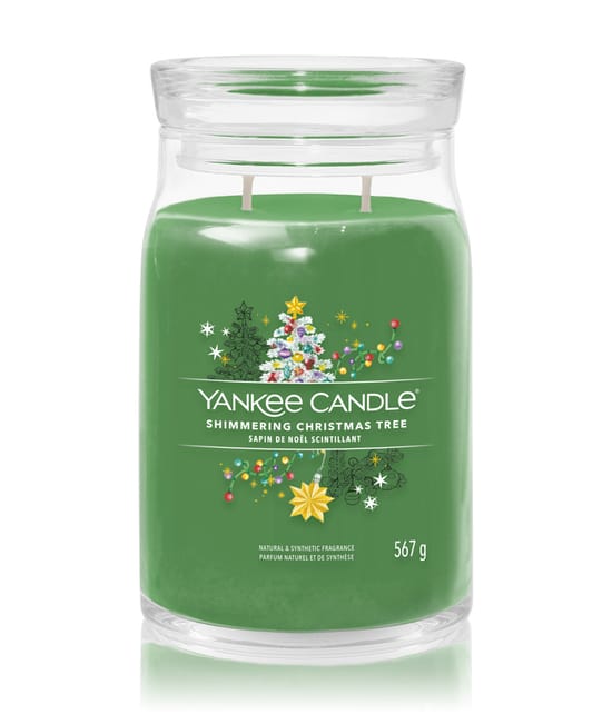 Produktbild 1 von 4, Yankee Candle Shimmering Christmas Tree Duftkerze