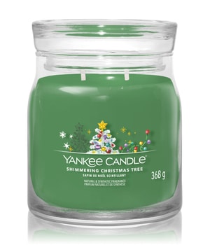 Yankee Candle Shimmering Christmas Tree Duftkerze 368 g 5038581154176 base-shot_de