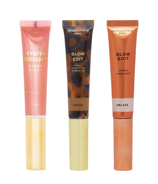 Produktbild 2 von 2, REVOLUTION PRO Cream Face Wand Trio Gesicht Make-up Set